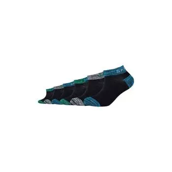 Детские носки-кроссовки, темно-синие, 6 шт. SKECHERS, цвет blau