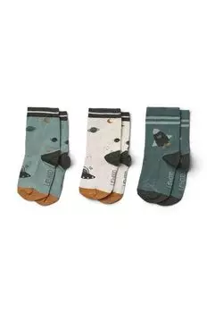 Детские носки Liewood, 3 шт., зеленый