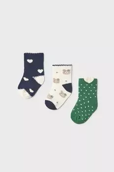 Детские носки Mayoral, 3 шт., черный