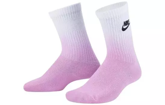 Детские носки Nike Kids, цвет 3 double packs (ecstatic crimson)