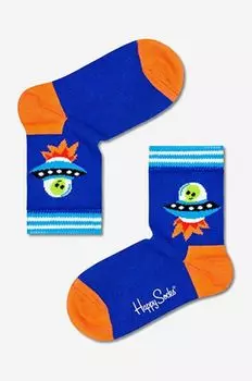 Детские носки НЛО Happy Socks, синий