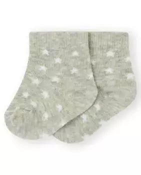Детские носки со звездным дизайном Canada House, светло-серый