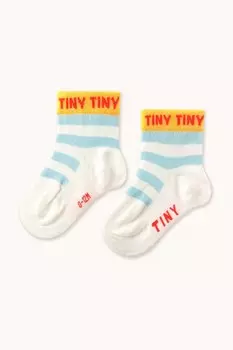 Детские носки STRIPES SHORT HEIGHT SOCKS Tinycottons, синий