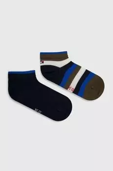 Детские носки Tommy Hilfiger, 2 пары, темно-синий