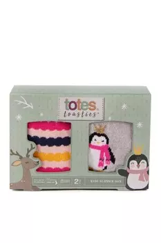 Детские носки тосты оригинальные Totes, серый