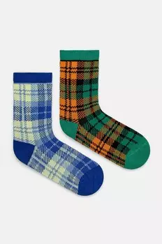 Детские носки United Colors of Benetton, 2 шт, зеленый