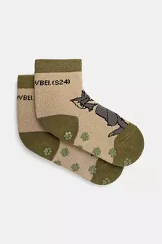 Детские носки United Colors of Benetton для Tom & Jerry, бежевый