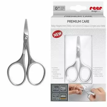 Детские ножницы для ногтей INOX, без никеля REER