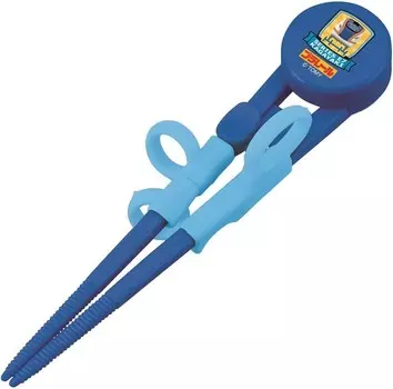 Детские обучающие палочки для еды Skater ADXT1-A. Палочки для практики, 5,5 дюймов (14 см), Plarail, подходят для возраста 2–7 лет, для правой руки, квадратный кончик для легкого захвата., Plarail