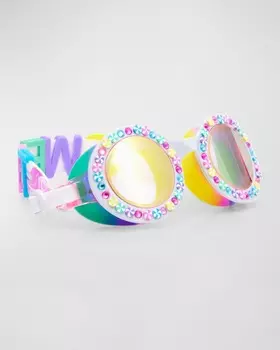 Детские очки для плавания с радужными лентами Bling2o
