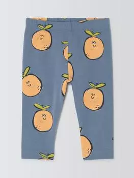 Детские оранжевые леггинсы John Lewis , цвет Flintstone