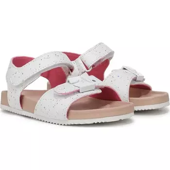 Детские оригинальные сандалии для малышей/маленьких детей Dr. Scholl'S, white faux leather
