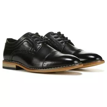 Детские оксфорды с капюшоном Dickinson на шнуровке Little/Big Kid Stacy Adams, черный