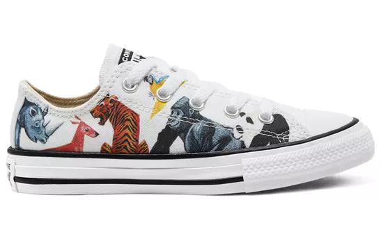 Детские парусиновые туфли Converse GS