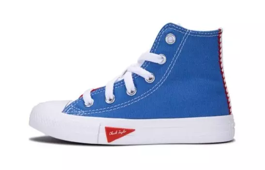 Детские парусиновые туфли Converse PS, Blue/Red