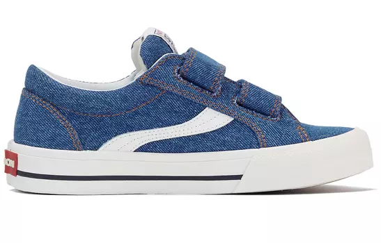 Детские парусиновые туфли Детские низкие синие Vision Street Wear, голубой