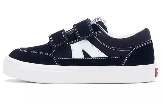 Детские парусиновые туфли Stick Light Kids Low-top Classic Black Vision Street Wear, черный