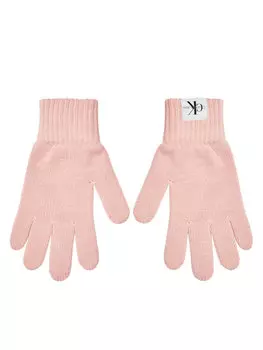 Детские перчатки Calvin Klein Jeans, розовый