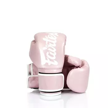 Детские перчатки для бокса Fairtex Microfiber, 6 oz., светло-розовый
