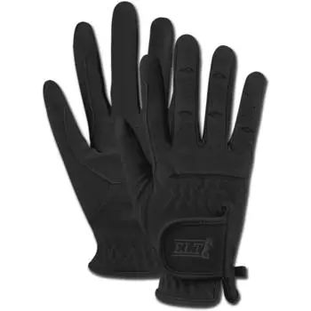 Детские перчатки для верховой езды THE VERSATILE черные ELT, черный
