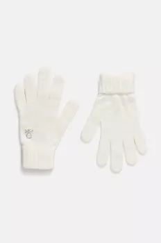 Детские перчатки United Colors of Benetton, белый