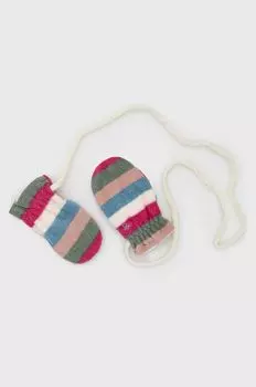 Детские перчатки United Colors of Benetton, розовый