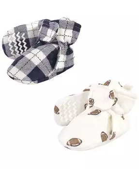 Детские пинетки Hudson Quilted для мальчиков 2 шт Hudson Baby, синий