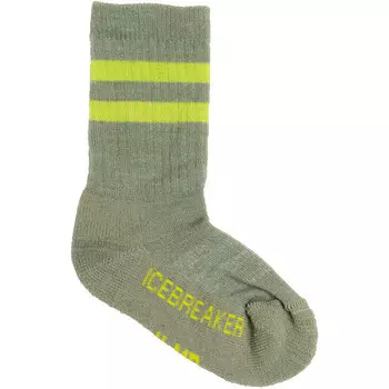 Детские походные + легкие носки для экипажа Icebreaker, зеленый