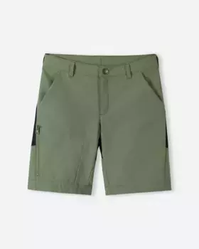Детские походные шорты Vaelsi Reima, цвет Greyish Green