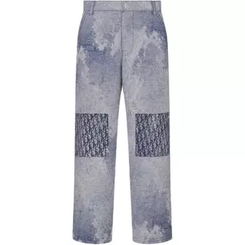 Детские повседневные брюки Dior, серый/синий