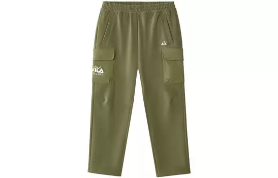 Детские повседневные брюки FILA, цвет Army Green