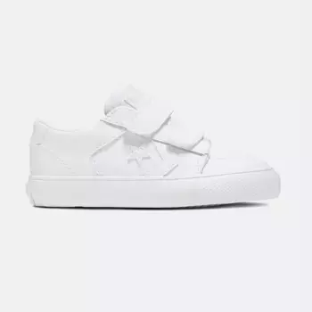 Детские повседневные кеды Converse Belmont из кожи, белый