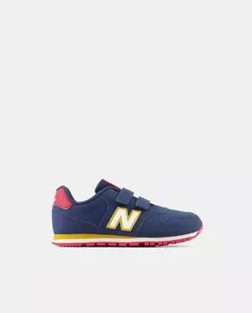 Детские повседневные кроссовки 500 New Balance New Balance, темно-синий