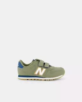 Детские повседневные кроссовки 500 New Balance, зеленый