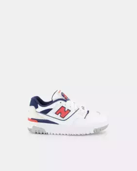 Детские повседневные кроссовки 550 New Balance, белый