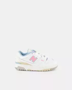 Детские повседневные кроссовки 550 New Balance, белый