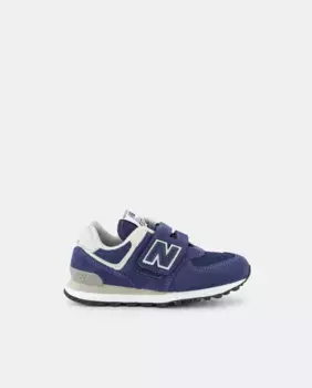 Детские повседневные кроссовки 574 Core New Balance, темно-синий