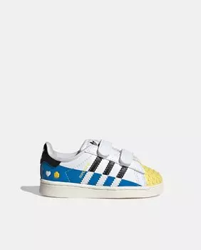 Детские повседневные кроссовки adidas Originals Superstar adidas, белый