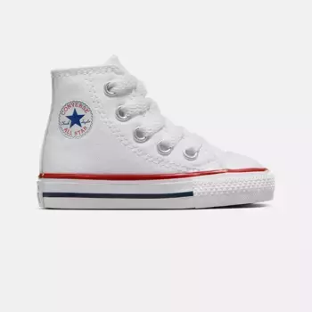 Детские повседневные кроссовки Chuck Taylor All Star High Canvas Converse, белый
