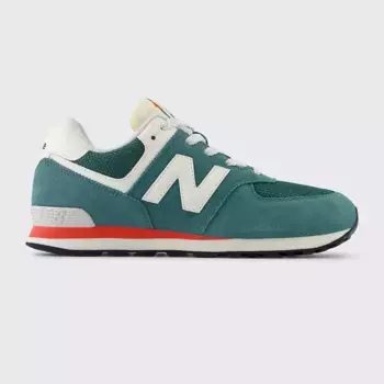 Детские повседневные кроссовки GC574VPG New Balance, зеленый