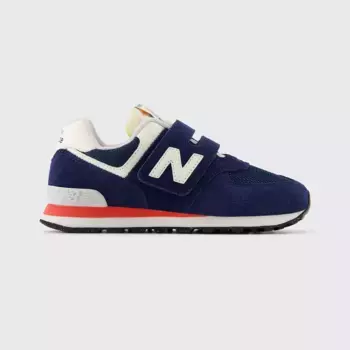 Детские повседневные кроссовки PV574VPN New Balance, тёмно-синий