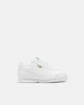 Детские повседневные кроссовки Roma 24 Standard Puma, белый