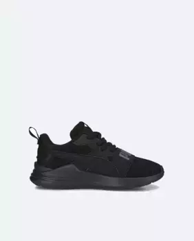 Детские повседневные кроссовки Wired Run Pure Puma, черный