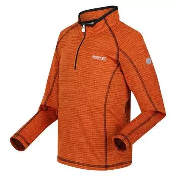 Детские прогулочные флисовые шорты Berley на подтяжках REGATTA, цвет orange