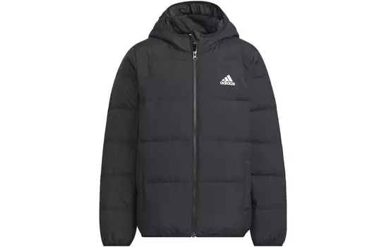 Детские пуховики/жилеты Adidas, черный