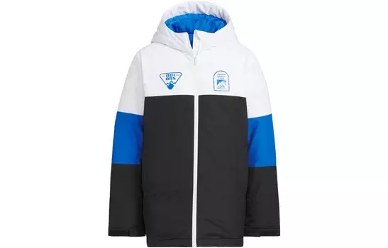 Детские пуховики/жилеты Adidas, черный