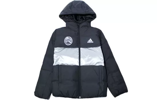 Детские пуховики/жилеты Adidas, черный