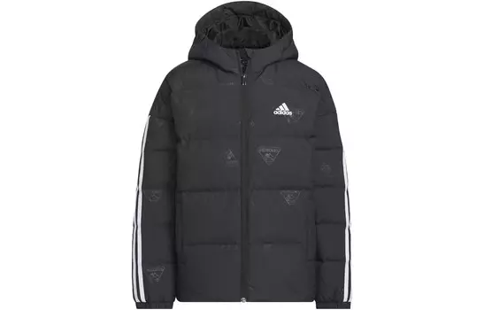 Детские пуховики/жилеты Adidas, черный