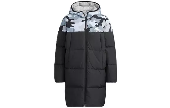 Детские пуховики/жилеты Adidas, черный