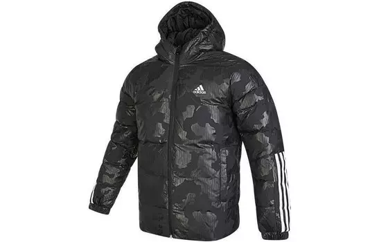 Детские пуховики/жилеты Adidas, черный